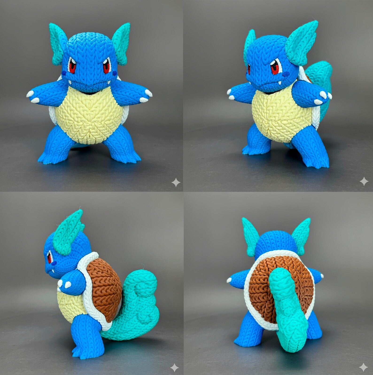 Pokémon 3D Crochet